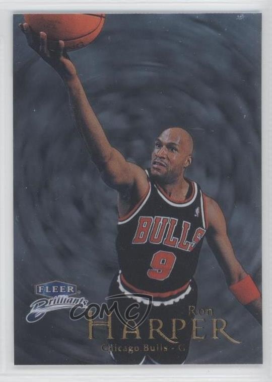 1998-99 Fleer Brilliants Ron Harper #35 0c4