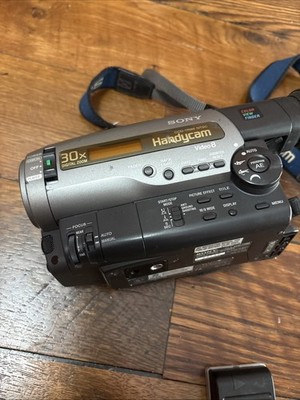Sony CCD-TR86 8mm Video Camera Recorder Handycam Tested Working