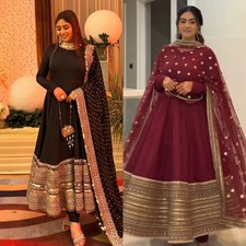 Salwar Kameez Indian Pakistani Wedding Party Wear Dress Anarkali