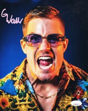 Grayson Waller Funhouse metallic 8x10 - JSA NXT WWE photo signed auto autographe