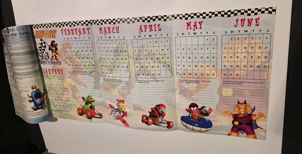 Nintendo Power Vol 104-115 (лот из 12 выпусков) ВСЕ ПЛАКАТЫ ☆ 1998 ВСЕ Pokémon Power ☆ - Изображение 4 из 4