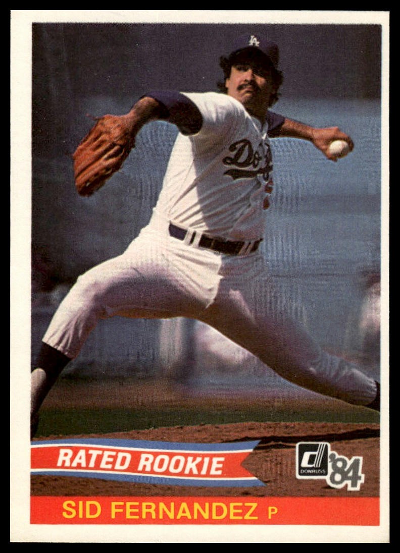 1984 Donruss #44 Sid Fernandez