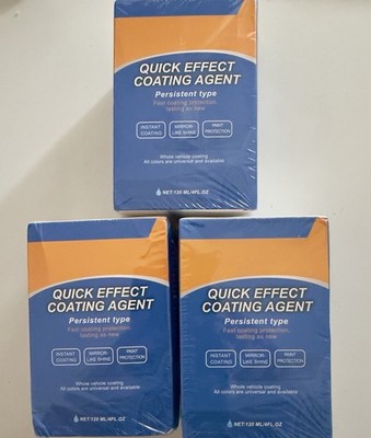 3er Pack Quick Effect Coating Agent   3in1 Auto Versiegelung & Schutz  NEU & OVP