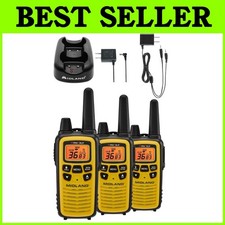 License-Free Dual Power Walkie Talkies 3-Pack