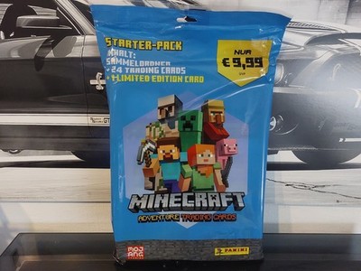 Minecraft Adventure Starter Pack Album Panini, neu!