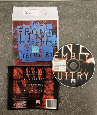 Circuitry by Front Line Assembly (CD, 1995) No Case #1D776