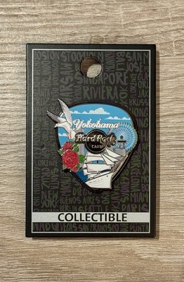 HRC Hard Rock Cafe Yokohama Pin 3D Collage Pick NEW!!!