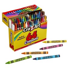 Cra-Z-Art Crayons, 64 Count 64 Pack of 1 , Assorted