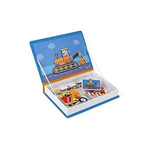 Magnetibook Racers Preschool Magnetic Toy for Creative Vehicle Building - Image 4 of 4