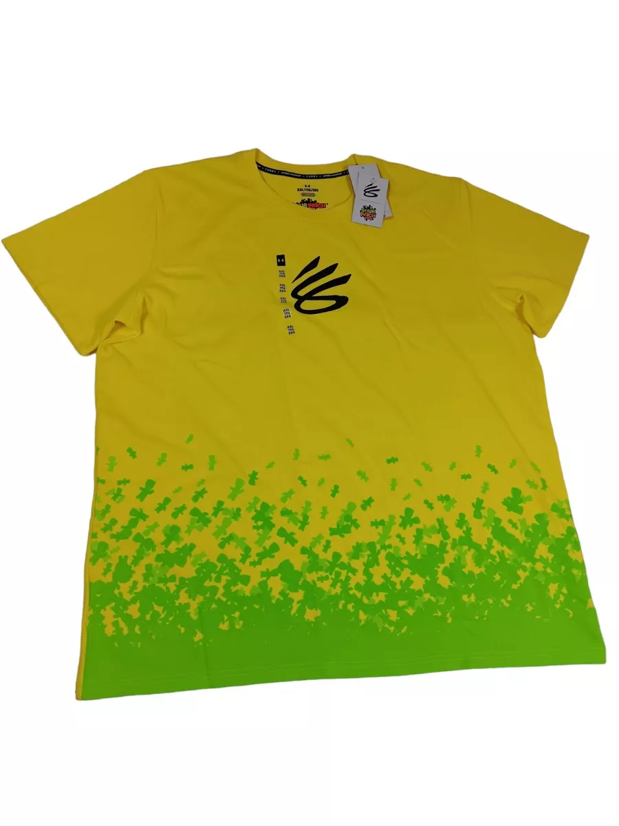 Under armour curry sale 5 kids yellow