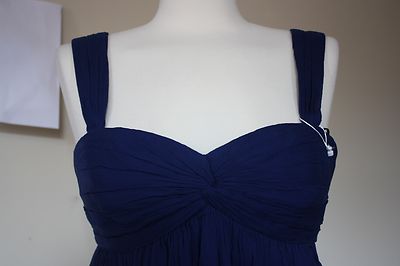the white gallery bridesmaid dresses Rimmba Scarlette Dress – Luxurious Mulberry Silk in Indigo Blue
