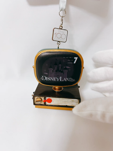 Disney 100 Light-Up & Sound Magic Sketchbook Ornament – Disneyland Retro TV - Video 1 of 1