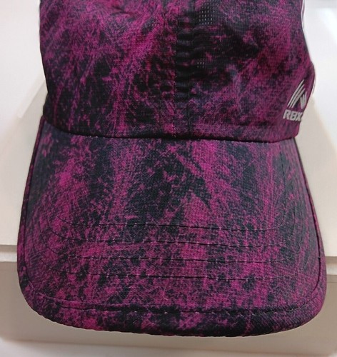 Womens RBX Blank Purple Black Stretch Adjustable Baseball BallCap Hat EUC - Picture 2 of 8