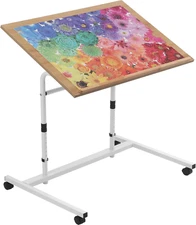 1000-Piece Tilting Jigsaw Puzzle Table Height Adjustable Puzzle Board Tabletop