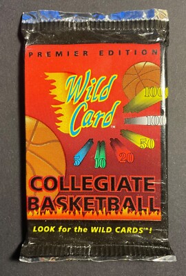 Premier Edition Wild Card Collegiate Basketball Look for the Wild