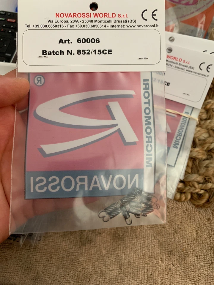 Novarossi Med Spring for .12/.15/.21 Engine Manifolds - NVR60006 - Image 2 of 3