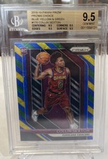 2018-19 Panini Prizm Choice COLLIN SEXTON RC Green Yellow Blue Rookie BGS 9.5
