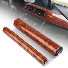 50x150cm High Gloss Wood Grain Vinyl Wrap Roll Sheet Film for Car Home Office