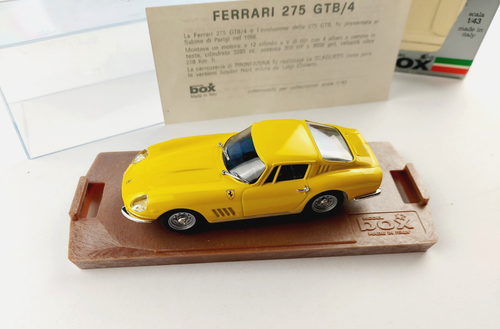 CAJA MODELO REVELL 1/43 1:43 - FERRARI 275 GTB/4 "STRADALE" (SIN USAR) - Imagen 6 de 18