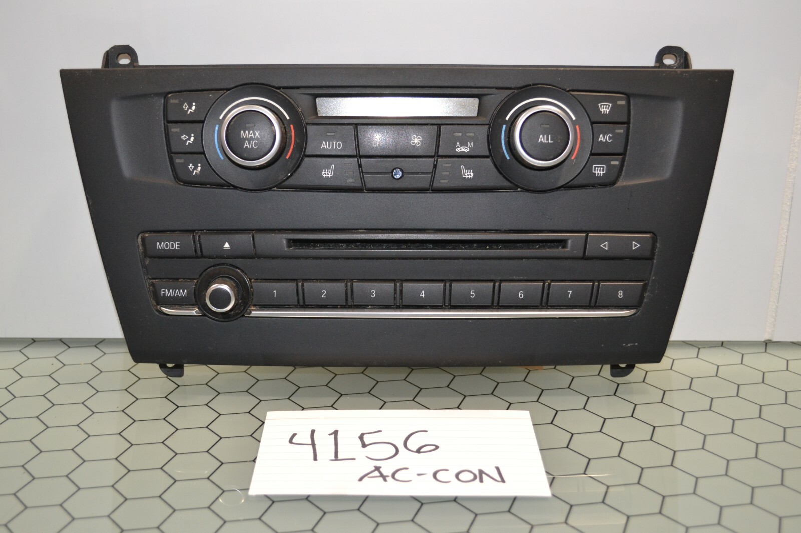 2011 2012 2013 2014 BMW X3 AC and Heater Control Used Stock #4156-AC 