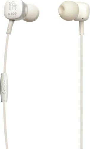 Sbs Cuffie con Microfono Auricolari con Filo Stereo Jack 3.5 mm Bianco  TEEARICEW | eBay