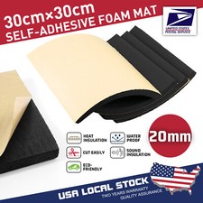 Car Engine Hood Firewall Heat Shield Insulation Sound Deadener Deadening Pad Mat