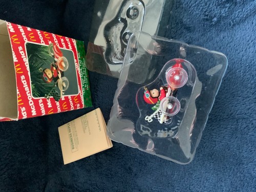 Enesco McDonalds On Your Mark, Get Set, Is ThatTo Go Christmas Ornament 1993 - Picture 3 of 9