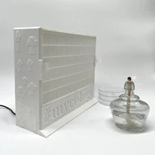 Mycology Mini Laminar Flow Hood HEPA filter for Sterile Transfers - White