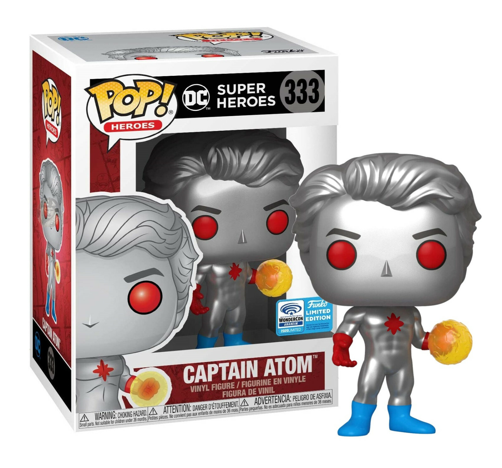 Funko Pop Super Heroes DC Captain Atom 