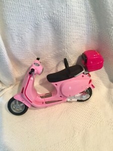 barbie pink scooter