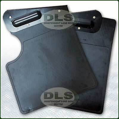 Rear Mud Flap Set Land Rover Defender 90 1998 on (post Td5) (DLS502) | eBay