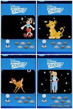 Topps Disney Collect Digital 4 Card Bits & Pieces S3 Blue Motion Insert Set