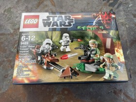 Lego STAR WARS Endor Rebel Trooper & Imperial Trooper Battle Pack Set 9489 New