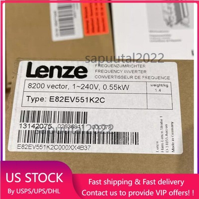 NEW LENZE E82EV551K2C Sealed Frequency Inverter E82EV551K2C 1PC