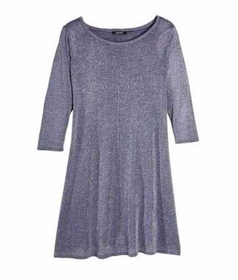 Esmara Damen Kleid Abendkleid Cocktail Dress im edlem & angesagten Glitzerlook