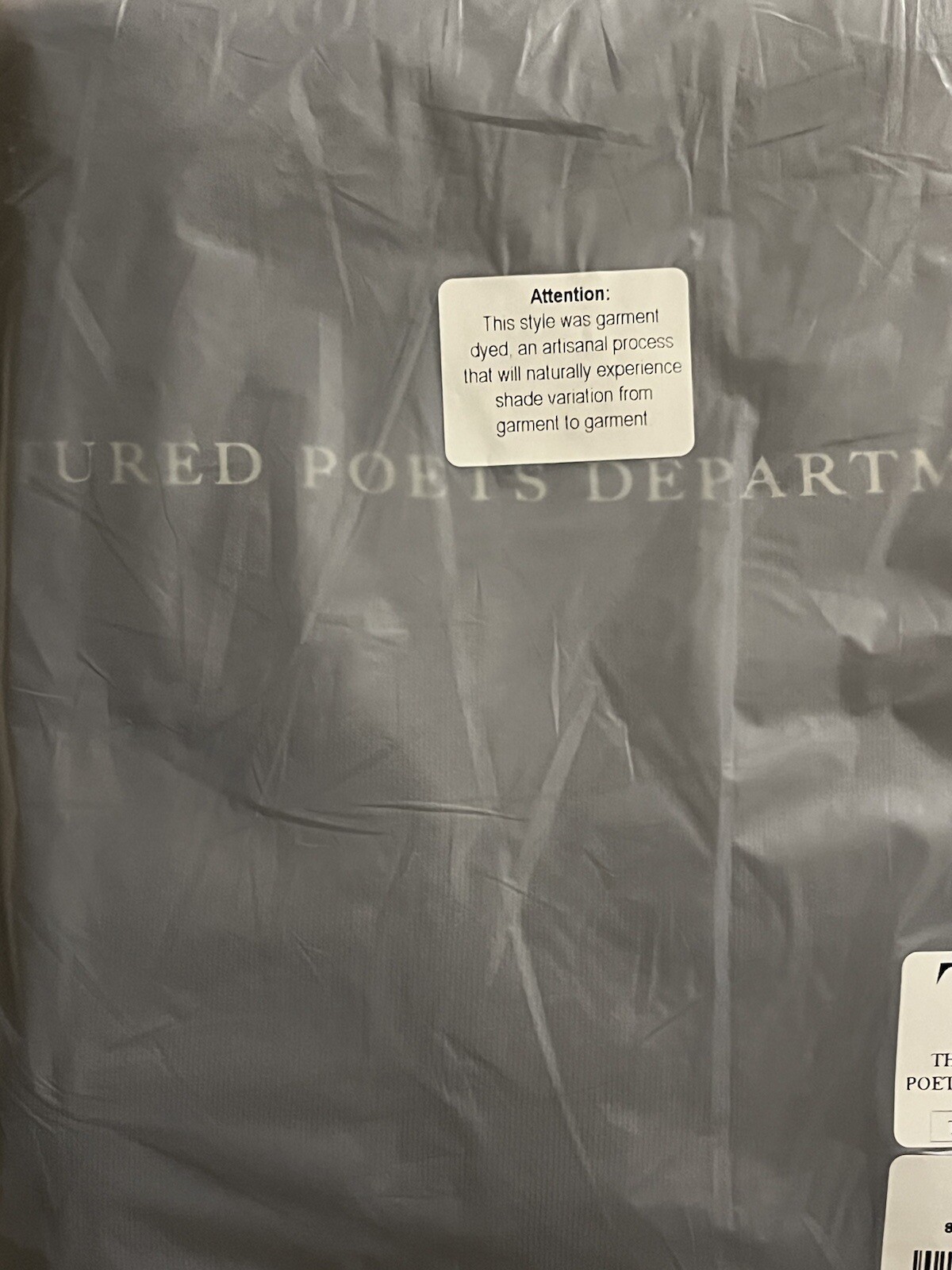 Taylor Swift The Tortured Poets Department Gray Hoodie Size 2XL- Sold Out image 6