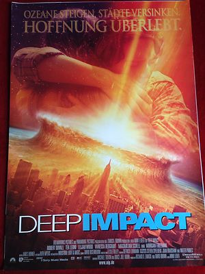 Deep Impact Kinoplakat Poster A1 Morgan Freeman, Elijah Wood, Robert Duvall