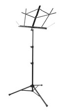 On Stage Tubular Tripod Base Sheet Music Stand With Bag