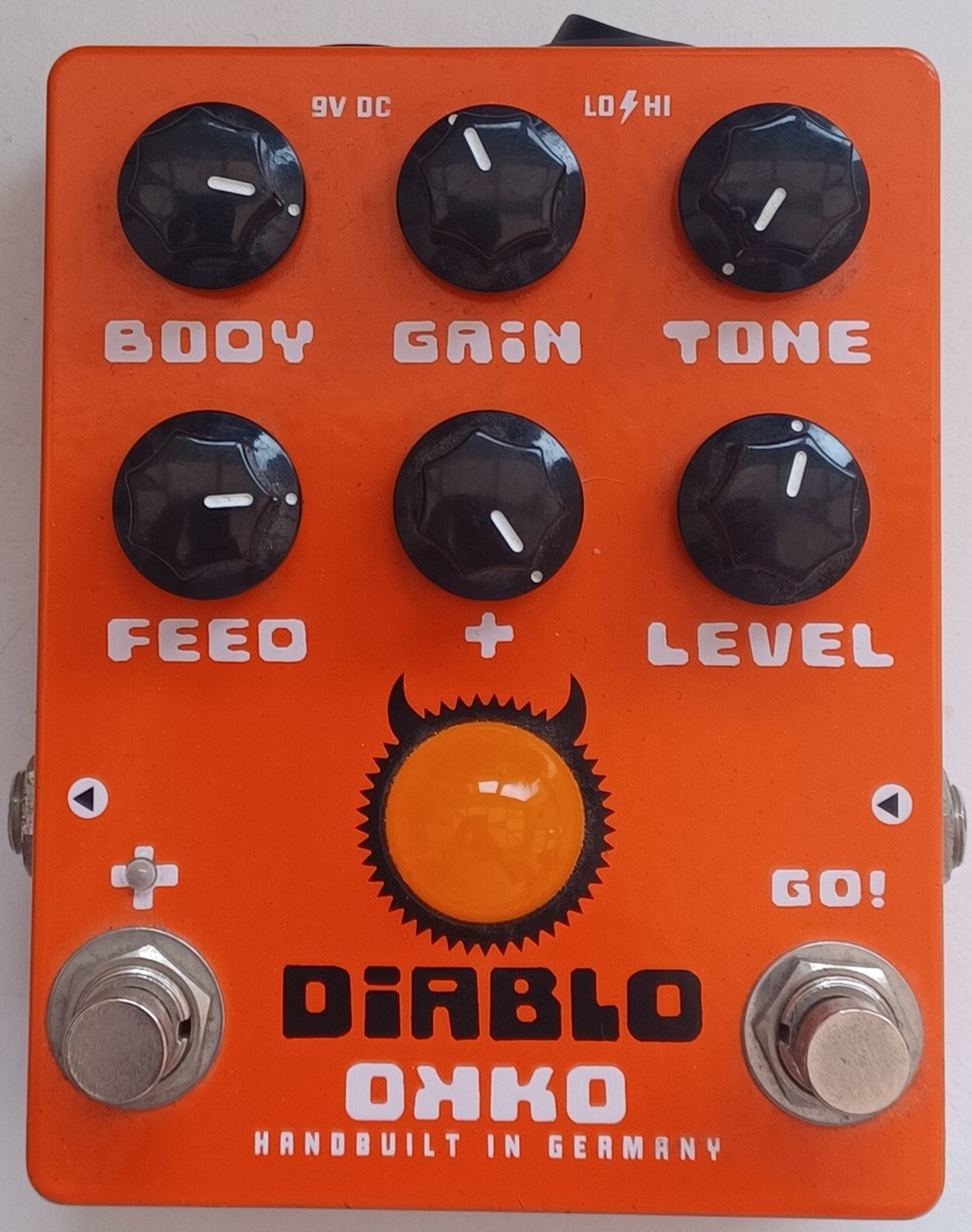 ギター okko diablo gain + OKKO Diablo Gain + - YouTube
