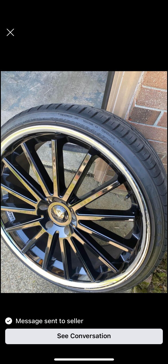 24 inch rims and tires eBay