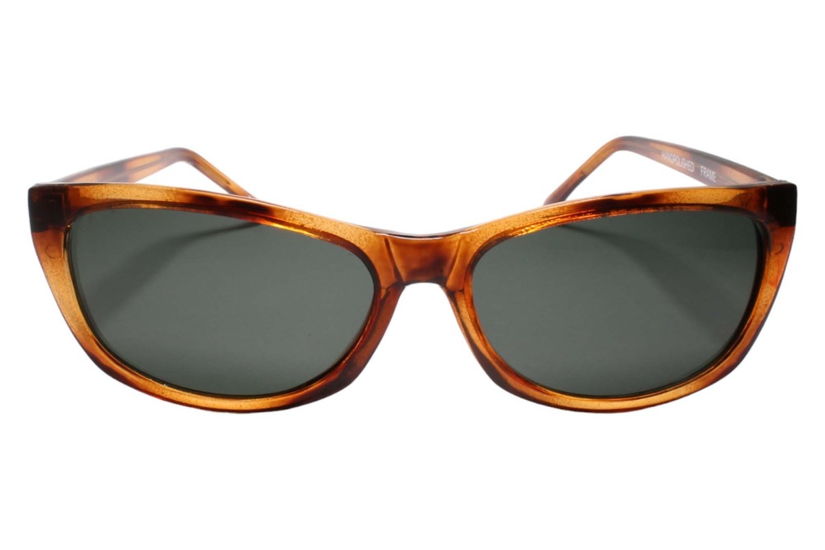 Women’s Black Cat-Eye Surfboard Sunglasses with Brown Trim Retro Y2K SummerVibes】SUNGAIT Retro Oval Cat Eye Sunglasses for Women  main image 3