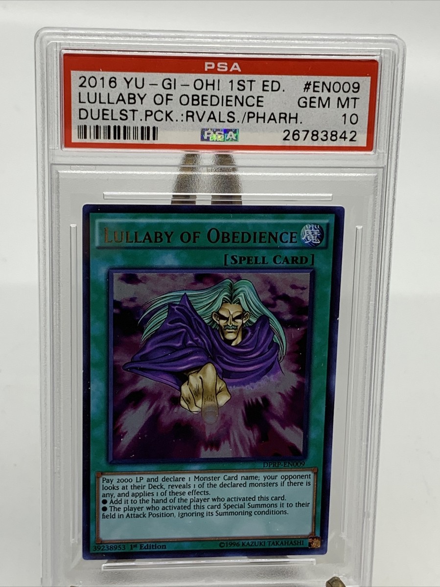 lullaby of obedience yugioh card [DPRP-EN009] Ultra Rare – Galaxy Games LLC Lullaby of Obedience RA04-EN085 Ultra