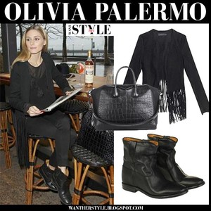 black fringe cardigan