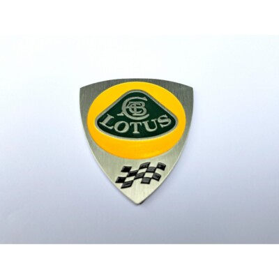 Lotus emblem 2pc elise exige evora side fender metal FAST SHIP | eBay