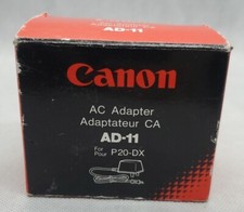 Genuine Canon AD-11 AC Adapter Power Supply 6V for P20-DX