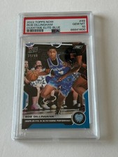 2022 Topps Now OTE Overtime Elite #49 ROB DILLINGHAM Blue Parallel PSA 10 Rookie