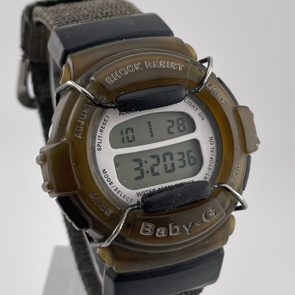 Casio Baby-G Watch BG-320 Digital Vintage Alarm Timer Casio Baby-G Watch BG-320 Digital Vintage Alarm Timer