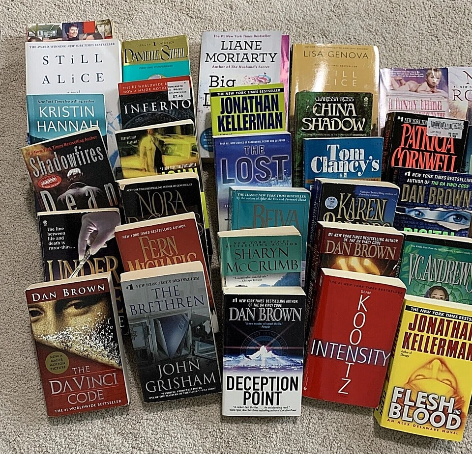 LOT OF 10 RANDOM BOOKS   All Paperbacks  Popular Authors  Grisham, Picoult, Etc. - Image 2 of 4