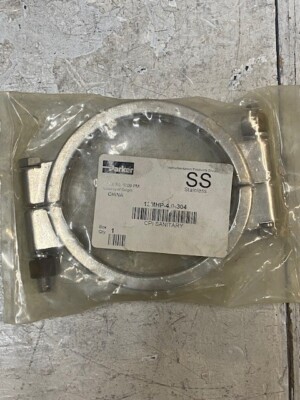 Parker Bolted Clamp 4 in Tube Sz 304 SS 13MHP-4.0-304 CPI Sanitary 17NXR2 China 