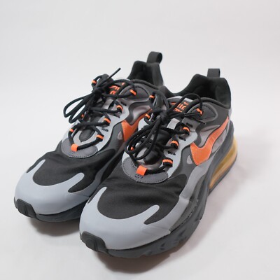 Nike Air Max 270 React Winter Wolf Grey Total Orange CD2049-006 Mens Size 8.5 Nike Air Max 270 React Winter Wolf Grey Total Orange Men main image 3